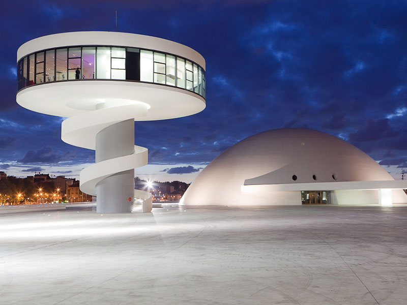 Centro Cultural Internacional Oscar Niemeyer en Avilés, Asturias